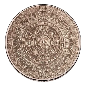 5 oz Aztec Calendar Copper Round (.999 Fine)